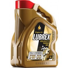 Олива моторне синтетичне LUBREX VELOCITY NANO MS SN/CF 5W-30 (1212713/004), 4л