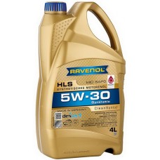 Олива моторне синтетичне RAVENOL HLS 5W-30 4л (1111119004)