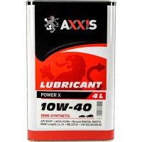 Олива моторне напівсинтетичне AXXIS Power X 10W-40, 4л (AX2034) купити в Україні цена