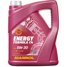 Олива моторне синтетичне MANNOL ENERGY FORMULA C4 5W-30, 5л