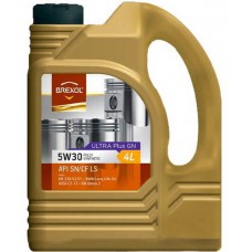 Олива моторне синтетичне BREXOL Ultra Plus GN API SN/CF LS 5W-30, 4л (48391051002)