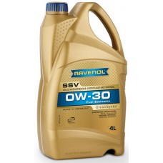 Олива моторне синтетичне RAVENOL SSV 0W-30 4л (1111145004)