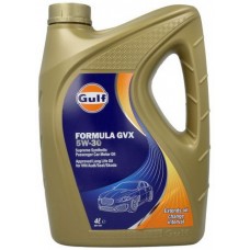 Олива моторне синтетичне GULF FORMULA GVX 5W-30, 4л (FORMULAGVX5W304L)