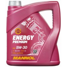 Олива моторне синтетичне MANNOL ENERGY PREMIUM 5W-30, 4л