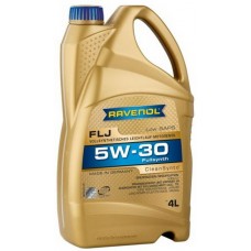 Олива моторне синтетичне RAVENOL FLJ 5W-30 4л (1111143004)