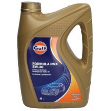 Олива моторне синтетичне GULF FORMULA RNX 5W-30, 4л (FORMULARNX5W304L)