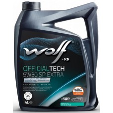 Олива моторне синтетичне WOLF OfficialTech C3 SP Extra 5W-30, 4л (1049359)