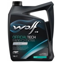 Олива моторне синтетичне WOLF OfficialTech C2 EXTRA 5W-30, 4л (8339677)