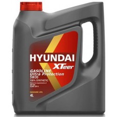 Олива моторне синтетичне XTEER Hyundai Gasoline Ultra Protection 5W-30 (1041002), 4л