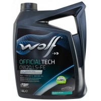 Олива моторне синтетичне WOLF OfficialTech LS-FE 0W-20, 4л (8339370)