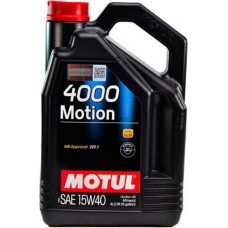 Олива моторне мінеральне MOTUL 4000 Motion 15W-40, 4л (386407) (100294)