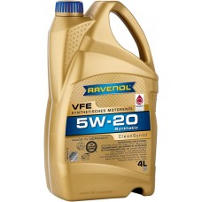 Олива моторне синтетичне RAVENOL VFE 5W-20 4л (1111311004)