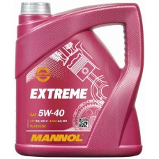 Олива моторне синтетичне MANNOL EXTREME 5W-40, 4л