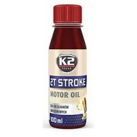 Олива моторне напівсинтетичне K2 2T STROKE MOTOR OIL RED 100мл (O528REDML100E) купити в Україні цена
