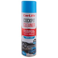 Полироль для пластика CARLIFE Cockpit Cleaner новая машина, 500мл (CF506)