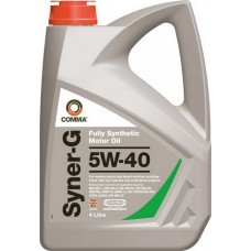 Олива моторне синтетичне COMMA SYNER-G 5W-40 4л (SYN4L) купити в Україні цена