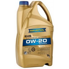 Олива моторне синтетичне RAVENOL EHS 0W-20 5л (1111113005)