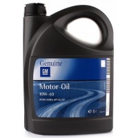 Олива моторне напівсинтетичне GENERAL MOTORS Semi Synthetic 10W-40, 5л (1942046) купити в Україні цена