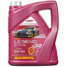 Олива моторне синтетичне MANNOL LEGEND EXTRA 0W-30, 5л