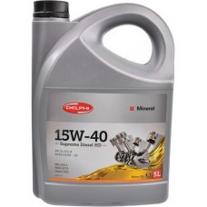 Олива моторне мінеральне DELPHI SUPREME DIESEL 15W-40, 5л купити в Україні цена