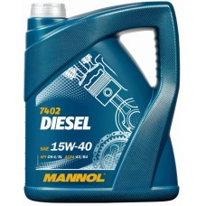 Олива моторне мінеральне MANNOL DIESEL 15W-40, 5л
