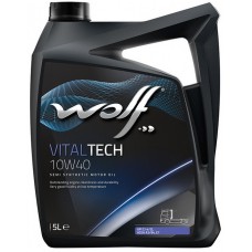 Олива моторне напівсинтетичне WOLF VitalTech 10W-40, 5л (8300912)