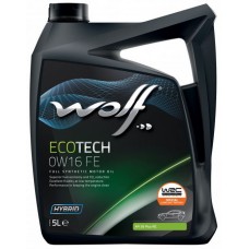 Олива моторне синтетичне WOLF ECOTECH FE 0W-16, 5л (8337376)