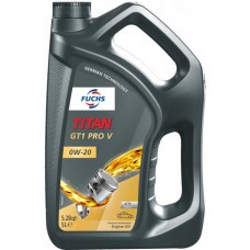 Олива моторне синтетичне FUCHS TITAN GT1 PRO V SAE 0W-20, 5л (602007667)