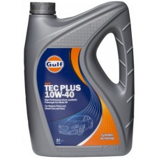 Олива моторне напівсинтетичне GULF TEC PLUS 10W-40, 5л (TECPLUS10W405L)