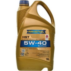 Олива моторне синтетичне RAVENOL HST 5W-40 5л (1111147005)