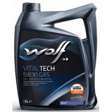 Олива моторне синтетичне WOLF VitalTech GAS 5W-30, 5л (1049714)