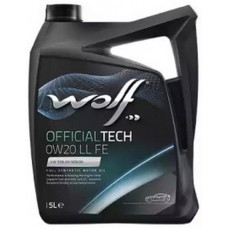 Олива моторне синтетичне WOLF OfficialTech LL FE 0W-20, 5л (8331336)
