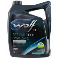 Олива моторне синтетичне WOLF OfficialTech LS-FE 0W-20, 5л (8339479)