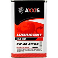 Олива моторне синтетичне AXXIS Gold Sint A3/B4 5W-40, 5л (AX2175)