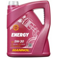 Олива моторне синтетичне MANNOL ENERGY 5W-30, 5л