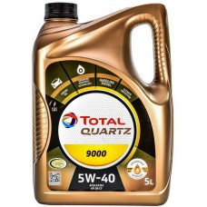 Олива моторне синтетичне TOTAL QUARTZ 9000 5W-40 5л (213678)(216605) купити в Україні цена