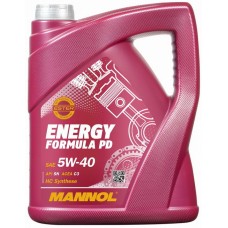 Олива моторне синтетичне MANNOL ENERGY FORMULA PD 5W-40, 5л