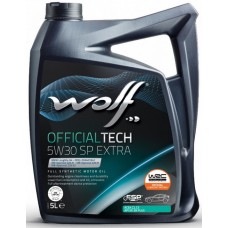 Олива моторне синтетичне WOLF OfficialTech C3 SP Extra 5W-30, 5л (1049360)