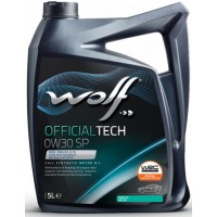 Олива моторне синтетичне WOLF OfficialTech SP 0W-30, 5л (1049043)