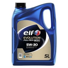 Олива моторне синтетичне ELF Evolution Full-Tech MSX 5W-30 5л (194904)(213932) купити в Україні цена