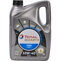 Олива моторне напівсинтетичне TOTAL QUARTZ 7000 ENERGY 10W-40 5л (214114)(216678) купити в Україні цена