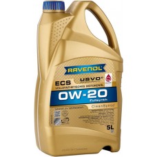 Олива моторне синтетичне RAVENOL ECS EcoSynth 0W-20 5л ( 1111102005)
