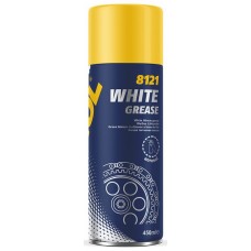 Белая минеральная смазка MANNOL White Grease 8121, 450мл купити в Україні