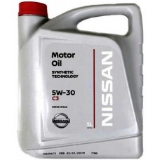 Олива моторне синтетичне NISSAN Motor Oil C3 5W-30, 5л (KE90091043) купити в Україні цена