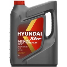 Олива моторне синтетичне XTEER Hyundai Gasoline Ultra Protection 5W-30 (1061011), 6л