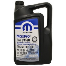 Олива моторне синтетичне MOPAR MaxPro+ Engine Oil 0W-20, 5л (68524013AA)