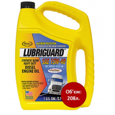 Моторна олія Lubriguard Synthetic Blend SAE 15W-40 CK-4/SN, 208л. (704358)