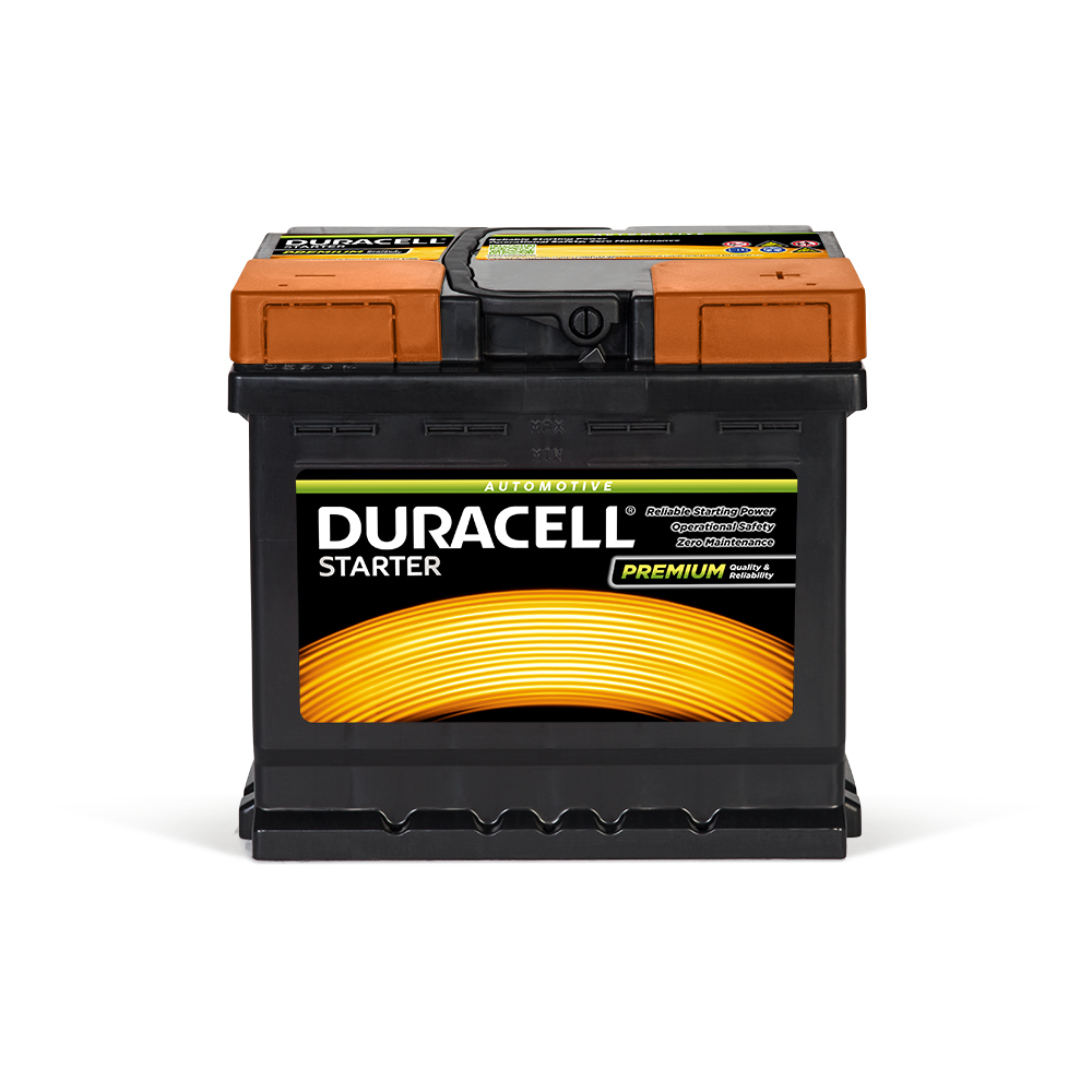 Акумулятор автомобільний 45Аh Duracell Starter (-/+) EN400 (DS45H)