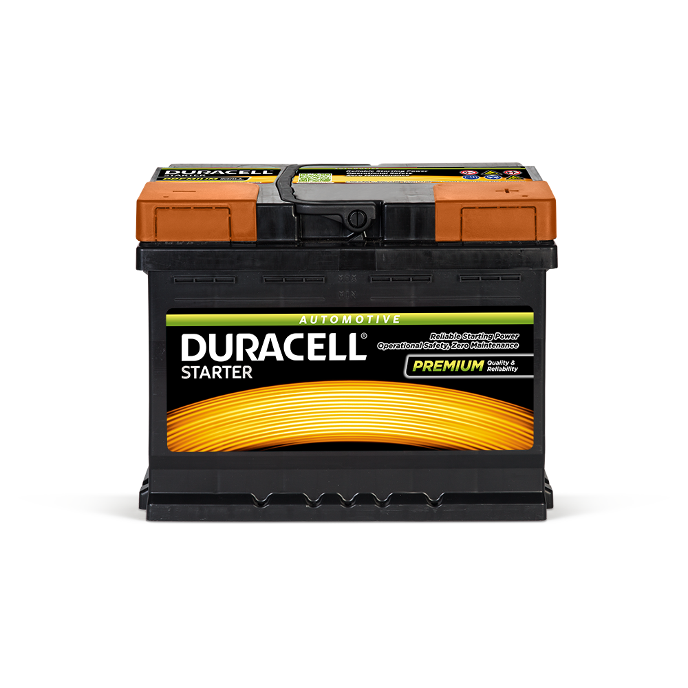 Акумулятор автомобільний 60Аh Duracell Starter (-/+) EN480 (DS60)