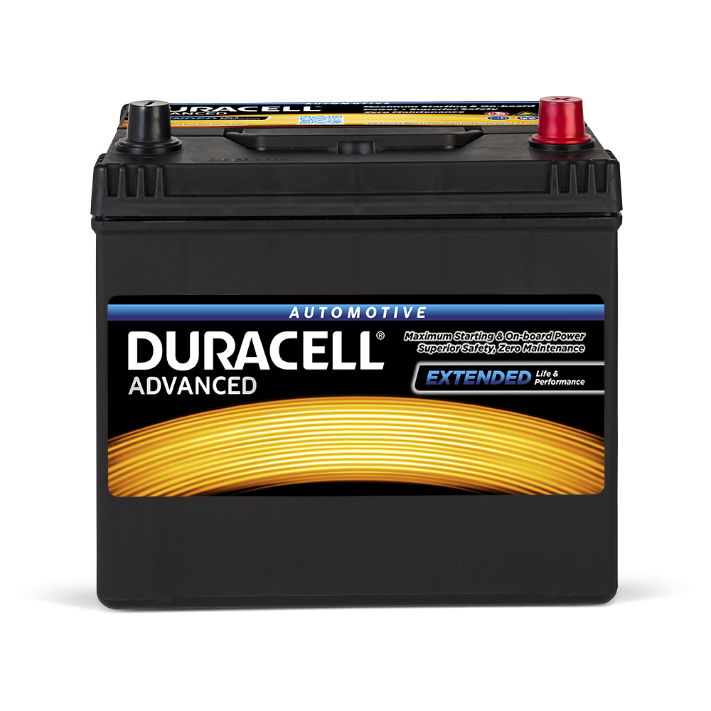 Акумулятор автомобільний 60Аh Duracell Advanced (-/+) EN510 (DA60)
